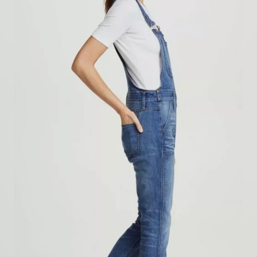 Madewell skinny overalls